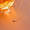 Nalan Prata S925 Pequeno Fresco Estilo K Simples Geométrico Quadrado Colar de Diamante Feminino Verão Corrente Clavícula D8429