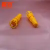 Yl11935 Amarillo Concha de Torpedo Plástico Concha de Torpedo Simulada Acuario Despertador Torpedo Piezas Pequeñas de Producción