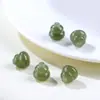 Jiu Ya Cristal Jade Hetian Natural Acessórios de Cabacinha Pingente de Cabacinha de Jade Hetian Água Clara Venda Direta da Fábrica