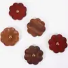 Madera Maciza Creativa Incienso Doméstico Porta Incienso Hecho a Mano Ceremonia del Té Quemador de Incienso Redondo Base para Incienso Bandeja de Madera de Águila Personalización