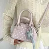 Bolso de Lunares de Nicho de Moda para Mujer, Nuevo Modelo de Verano 2026, Bolso Tote Pequeño Exquisito para Salidas, Bolso de Hombro y Cruzado para el Trabajo