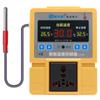Controlador de Temperatura Inteligente Xifa Electronics Sv-201B-3B 2500W Potencia Controlador de Temperatura Control de Temperatura para Cría de Mascotas Reptiles
