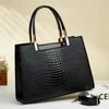 [Bolso de Mujer Shichen] Bolso de Mano para Mujer 2025 Nueva Moda Cuero Brillante Bolso de Mujer Comercio Exterior Gran Capacidad Bolso de Hombro Moderno