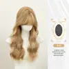 Jiyou Trading Co., Ltd. Peluca Dorado Claro Elegante Moderna Rulo Troyano Ambiente Esponjoso Lolita Peluca Completa Exportación