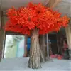 Esculturas de Plástico de Árvores Reais e Artificiais, Grandes Árvores de Flor de Pessegueiro, Adereços de Decoração para Locais de Casamento e Salões Praça, Flores Artificiais
