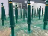 Columnas romanas de hierro fundido, barandillas de río paisajísticas, postes de cadena, barreras de protección de plaza de hierro forjado, bolardos de carretera de aislamiento y protección