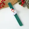 Muñeco de Peluche de Dibujos Animados Anillo a Presión Pulsera de Pareja Regalo para Niños Niñas Navidad Reno Muñeco de Nieve Accesorios Decorativos