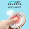 Escova de Shampoo de Silicone Doméstica Limpeza do Couro Cabeludo Pente de Shampoo Anti-coceira Pente Massageador Anti-coceira para a Cabeça Artefato para Coçar a Cabeça e Aplicar Shampoo