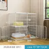 Gaiola para gatos Cat Villa Clearance Gaiola para gatos domésticos Casa para gatos interna com banheiro Grande espaço livre Pequeno gato Ninho para gatos