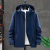 Chaqueta Cortavientos Fina de Primavera y Otoño con Logo Personalizado, Resistente al Viento e Impermeable, Chaqueta de Trabajo Unisex con Bordado Personalizado