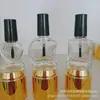 Suministro de fábrica botella de esmalte de uñas con tapa cepillo botella de pintura Botella vacía de esmalte de uñas Botella vacía de esmalte de uñas 15ml botella con cepillo