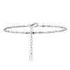 Cadena Universal para Collar de Plata S925 1.5m Cadena de Onda de Agua Cadena Retorcida para Mujer Fabricante de Joyería