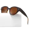 Gafas de Sol para Hombre de Patas Anchas Simples Transfronterizas Anti-UV Retro Clavo de Arroz Gafas de Sol Ojo de Gato de Marco Grande para Mujer Venta al por Mayor