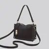 Bolsa Feminina Outono/Inverno 2025 Estilo Retrô Europeu e Americano Moda Transfronteiriça Bolsa de Mão Textura de Alta Qualidade Bolsa Quadrada Pequena Transversal