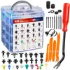 Caja de 830 Piezas con Clips en 26 Tipos Adecuados para Sujetadores Universales de Parachoques de Coche para Uso Transfronterizo, Set Universal 935