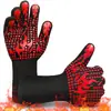 Guantes de Barbacoa Resistentes al Fuego y a Altas Temperaturas 800 Grados de Aislamiento Guantes para Horno