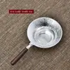 Colador de Té Pequeño de Calabaza Natural para Uso Doméstico, Filtro de Hojas de Té Original y Único, Adorno Creativo para Juego de Té Kung Fu