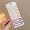 Pinza rota para el cabello dopamina bb clip pinza para el cabello mujer 2025 nuevo clip para flequillo lateral de la frente clip para cabello roto tocado