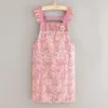 Delantal de Lona Estilo Coreano de Manga Larga Cubre Ropa para Cocina Hogar Ropa de Trabajo para Catering Floristería Ropa de Trabajo para Hornear Resistente al Desgaste Ropa Protectora para Mujer