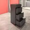 Armário de Ferramentas para Barbearia Armário de Ferramentas para Cabeleireiro em Aço Inoxidável Estação de Ferramentas para Salão de Beleza Armário de Armazenamento com Gavetas