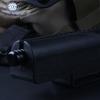 Funda para bastón de cinturón Yudun, funda para bastón de autodefensa, funda para bastón de extracción rápida, funda mecánica giratoria de 360 grados para bastón, funda para bastón telescópico
