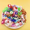Comida de simulación comida y juego estilo mixto pelo mixto accesorios de resina DIY parche de pegamento de crema carcasa de teléfono móvil material de joyería hecha a mano