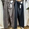 Japão único 24 outono novas mulheres coloridas Denim vento calças plissadas calças casuais lavadas jeans maré 471631