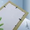Clip de Panel Trasero para Marco de Fotos, Hebilla de Marco de Pintura al Óleo, Clip de Plástico, Marco de Boda, Marco de Foto Grande, Fijador Giratorio Arqueado, Clip para Pintura China