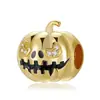 2023 Panjia nuevas cuentas de calavera de calabaza serie de Halloween colgante con cuentas pulsera accesorios diy