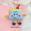 Pingente Criativo de Boneco de Comida Desenho Animado, Rosquinha Engraçada, Biscoito, Bolo Pequeno, Pingente de Bolsa de Menina, Pequeno Presente