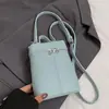 2026 Nuevo Bolso de Mano Pequeño Estilo Coreano de Nicho para Mujer, Bolso Mini para Teléfono Móvil de Moda Primavera y Verano, Bolso Versátil de Hombro Cruzado