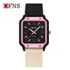 Reloj Oufani Impermeable con Números Romanos, Correa Simple de Nailon, Reloj de Cuarzo, Silencioso, Ligero, Reloj Unisex para Escuela Secundaria y Exámenes de Admisión a la Universidad