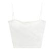 Pintura a óleo Camisole da menina com almofada peito Design Interno Sense Pequena Beleza Volta Wrap Peito Underwear Outer Wear Base Top