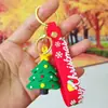 Llavero Colgante de Santa Claus Llavero Mochila de Estudiante Pequeño Regalo para Mejor Amigo Regalo de Navidad Al por Mayor