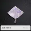 Tejido morado tapete de té posavasos tela seca burbuja mesa camino de mesa mantel de té alto valor de color accesorios para juego de té ceremonia del té tela bordada