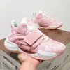 Zapatos de Baloncesto Luminosos con Salpicaduras de Agua Dropshipping para Hombre, Zapatillas Deportivas Profesionales Prácticas de 6ª Generación, Botas para Cancha de Cemento, Zapatos Deportivos con Absorción de Impactos para Mujer