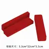 Venta al por mayor del fabricante Caja de joyería de terciopelo rojo Caja de almacenamiento para collar con colgante, pulsera, anillo Empaque Caja de regalo Dropshipping