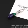 Llavero Creativo con Diseño de Repollo y Berenjena DIY Hecho a Mano Colgante para Bolsa de Auriculares Accesorios de Joyería