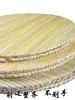 Esterilla Cubierta Hecha a Mano de Paja de Sorgo para Ollas de Cocción al Vapor, Cesta Vaporera Baja, Esterilla Redonda para Tamales, Esterilla Rectangular para Cocinar al Vapor en Casa