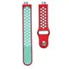 Para Samsung Galaxy Watch Active pulseira de silicone S4 pulseira bicolor 20 22mm em estoque