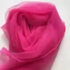 Cortina de Gaze Macia Rosa Claro Rosa Bem-Vindo de Casamento Fundo Cascata Gaze Salão de Beleza Espaço Privado Arranjo Cortina de Gaze