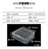 Caja de embalaje de plástico transparente, caja de exhibición de muestras de herramientas de hardware, caja de embalaje de piezas, caja de almacenamiento de tarjetas de acabado de accesorios