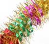 Decoração de feriado Dragon Ball cor tira Garland variedade de cores de férias loja de casamento shopping shopping dia das crianças decoração jardim de infância