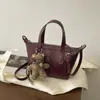 Bolso de Cubo de Piel Suave de Alta Gama para Mujer Otoño/Invierno 2026 Nuevo Nicho Simple Bolso de Hombro Cruzado Bolso de Viaje para Mujer