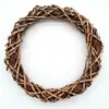 Anillo de ratán de tierra natural Fu anillo de ratán corona de Navidad vida eterna boda jardín de infantes hecho a mano diy ratán seco anillo decorativo creación