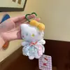 Auténtico Hellokitty Sanrio Sanrio Bolso Colgante Muñeco de Peluche Llavero Colgante para Mochila Escolar Muñeco