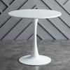Mesa de Jantar Tulipa Moderna Casa Hóspede Restaurante Jantar Mesa Redonda Pequena Apartamento Pequeno Varanda Simples Mesa de Negociação para Hóspedes