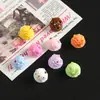 Bolas de Sorvete Simuladas, Brinquedos de Comida em Miniatura, Acessórios de Resina, Cola de Creme DIY Feita à Mão, Capas de Celular, Fivelas de Sapato, Materiais para Acessórios de Cabelo