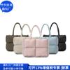 Bolso Tote Rpet Relleno de Algodón, Bolso de Mano de Algodón Plegado Reciclado, Bolso de Axila de Nylon Rpet, Fábrica Personalizada