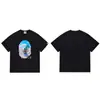Suministro Mayorista Transfronterizo de Marca de Moda, Dropshipping de Comercio Exterior, Camiseta de Manga Corta Pesada Bape Cabeza de Mono Tiburón 260g 25